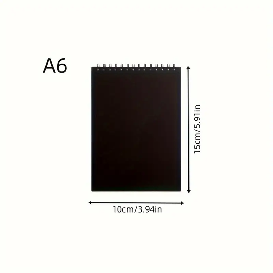Premium Artist Sketchbook - Large A4 and 8K Sizes, Spiral Binding, Thick Paper Pages, Art Student Supplies, Practical Design