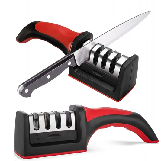 2-in-1 Knife Sharpening Tools - Versatile Set for Indoor & Outdoor Use